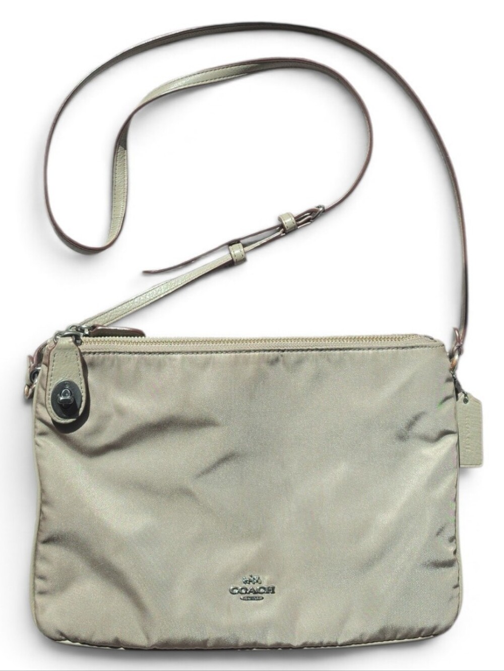 Coach Light Tan Crossbody Bag